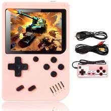 Retro Portable Mini Handheld Video Game Console 8 Bit 3.0 Inch Color LCD Color Game Player Built In 400 Games Support TV Connection (1player/2Player) - Multicolor - View 24