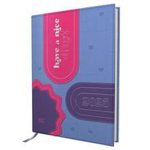 Loja Megalomania Larger Agenda Have A Nice Day School A5 Sheet Reminders Notes Organization 2025 - 藏蓝色 - 查看 1