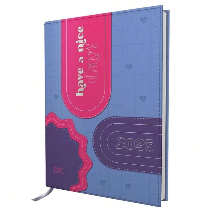 Loja Megalomania Larger Agenda Have A Nice Day School A5 Sheet Reminders Notes Organization 2025 - 藏蓝色 - 查看 1