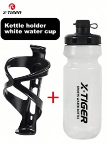X-TIGER Bike Water Bottle 650ml Water Bottle With Bike Bottle Cage Ideal For Cycling, Fitness Gym And Outdoor Sports, Leakproof And Easy To Clean - Multicolor - View 11