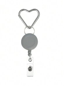 可爱心形登山扣和可伸缩证件夹,带金属夹,趣味八款证件夹,适用于钥匙链,是送给办公室、医院、实验室、医生、护士、工人的绝佳礼物,也是情人节、汽车配件、包包挂饰、学院风哥特Y2K包包挂饰、汽车配件、教师、朋友、姐妹的礼物创意。 - 彩色 - 查看 13