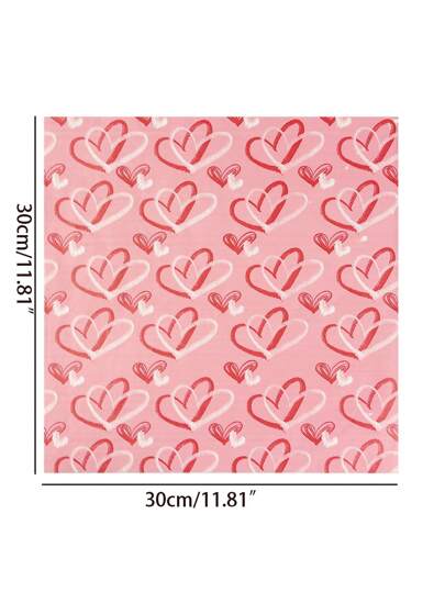 19/38 Pcs Pink Heart Shape Sandwich/Burger Baking Paper, Oil Absorbing Tray Liners, Suitable For Valentine's Day Dessert, Baking Valentine's Day Valentines Valentine's Day Decor Valentine's Day Valentine Valentine's Day Valentines Gifts