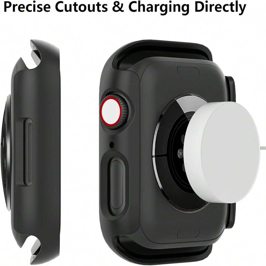 3 Packs Built In Tempered Glass Screen Protector Compatible With Apple