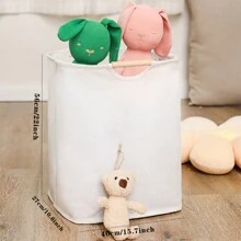 1pc Foldable Laundry Basket - Large Capacity Space-Saving Collapsible Hamper With Handles For Clothes, Towels & Toys Storage - Perfect For Bathroom, Dorm, Family, Bedroom, Laundry Room Organization And Storagelaundry Hamper,Washing Basketbathroom Organizer,Basket,Storage Basket,Foldable Laundry Basket - Multicolor - View 12