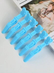 6/10pcs Multi-Function Hair Styling Sectioning Clips Alligator Clips For Hairstylists, Professional Beauty Salons, Women Hair Clips, Plastic Anti-Slip Hair Clips,Hair Accessories ,Hair Styling Tools - Multicolor - View 11