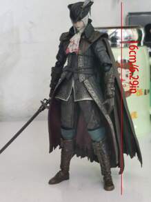 1pc Luxury Lady Hunter Statue Figure, Bloodborne Maria Of The Astral Clocktower, Posable Action Figure Home Decor Gift - Multicolor - View 8