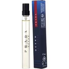 Prada Luna Rossa Ocean By Prada Men Cardamom, Yuzu, Ginger, Grapefruit, Woody Notes Edt Spray 0.3 Oz Mini - 無色 - 查看 1