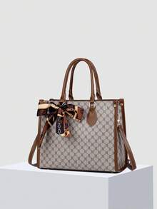 3pcs/Set Large Capacity Handbag Combo - Grey - View 2