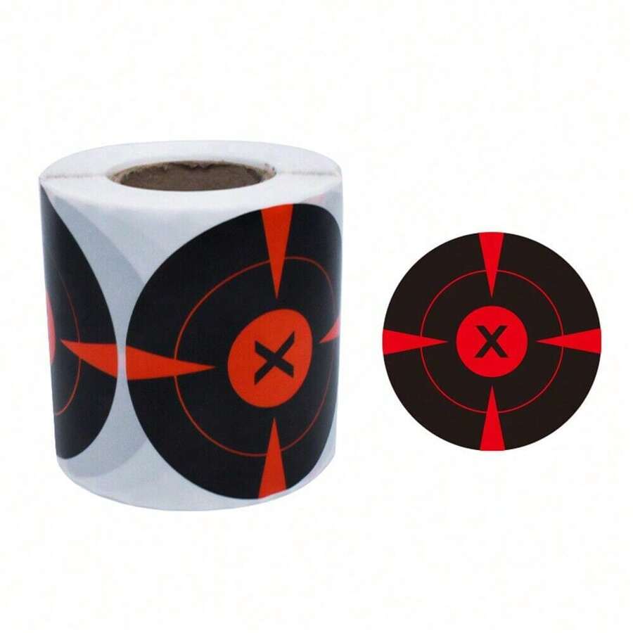 250Pcs Splatter Shooting Targets 3 Inch Reactive Paper Target Stickers
