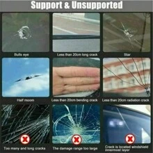 Car Windshield Cracked Repair Tool DIY Car Window Phone Screen Repair Kit Glass Curing Glue Auto Glass Scratch Crack Restore