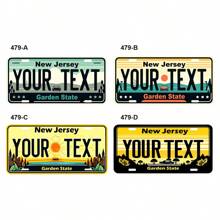 Custom Your Text Metal Plate United States Tin Sign Plate Customized Text Personalized Name Hawaii Poster For Bar Cafe 12x6 Inch Gifts Birthday Graduation - A - View 3