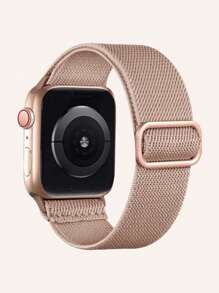 Elástico Solo Loop compatível com Apple Watch Band 38mm 40mm 41mm 42mm 44mm 45mm 46mm 49mm Mulheres Homens, Nylon Macio Elástico Trançado Pulseira de Substituição Pulseira Compatível com Apple Watch Series Ultra 10 9 8 7 6 5 4 3 2 1 SE