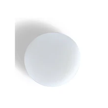 Tabla chica de polietileno grado alimenticio, forma redonda de 29 cm. x 2 pulgadas, para taquero, especial para espacios reducidos, ideal para picar carnitas, barbacoa, suadero, cortes finos . Perfecta para uso en taquería, carnicería, cocinas, chefs. Tabla muy higiénica, con diseño elegante, muy resistente, duradera, mantiene afilados sus cuchillos. Fácil de limpiar. - Blanco - Ver 5