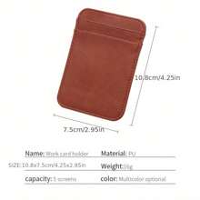 Customized Name/Logo Vertical Ultra Thin Wallet - Multi-Card Business Wallet, Suitable For Driving License, ID And Credit Cards - Perfect Gift For Both Men And Women Valentines,Purses And Bags Women,Tendencia Local