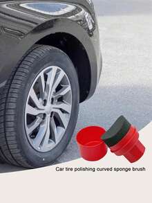 1 miếng bọt biển bôi sáp lốp xe cao cấp, miếng bọt biển vệ sinh lốp xe đa năng, mềm mại, bền và nhẹ nhàng để dễ dàng đánh bóng, lý tưởng cho những người đam mê xe hơi và thợ làm sạch xe - Nhiều màu - Xem 12