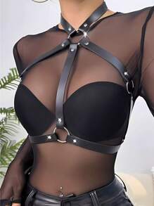 1 pièce Style punk sexy femme Bandeau avec chaîne, convient pour l'utilisation lors de carnavals et de fêtes