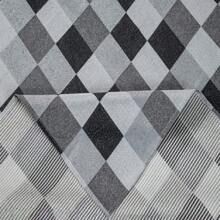 3 Pcs Rubber Kitchen Runner Set Sticks To The Floor Anti-Slip And Anti-Splash - Grey - View 2