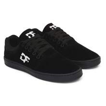 Men's Casual Skate Shoes Black Basic Stylish Lightweight And Comfortable - 黑色 - 查看 1