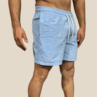 Short Linho Maculino Curto Moda Casual Elegante Premium Básico