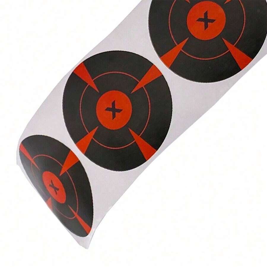 250Pcs Splatter Shooting Targets 3 Inch Reactive Paper Target Stickers