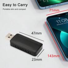 2 In 1 Android Auto Wireless Adapter & Wireless CarPlay Adapter Plug & Play Car