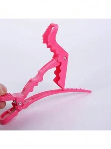 6/10pcs Multi-Function Hair Styling Sectioning Clips Alligator Clips For Hairstylists, Professional Beauty Salons, Women Hair Clips, Plastic Anti-Slip Hair Clips,Hair Accessories ,Hair Styling Tools - Multicolor - View 4