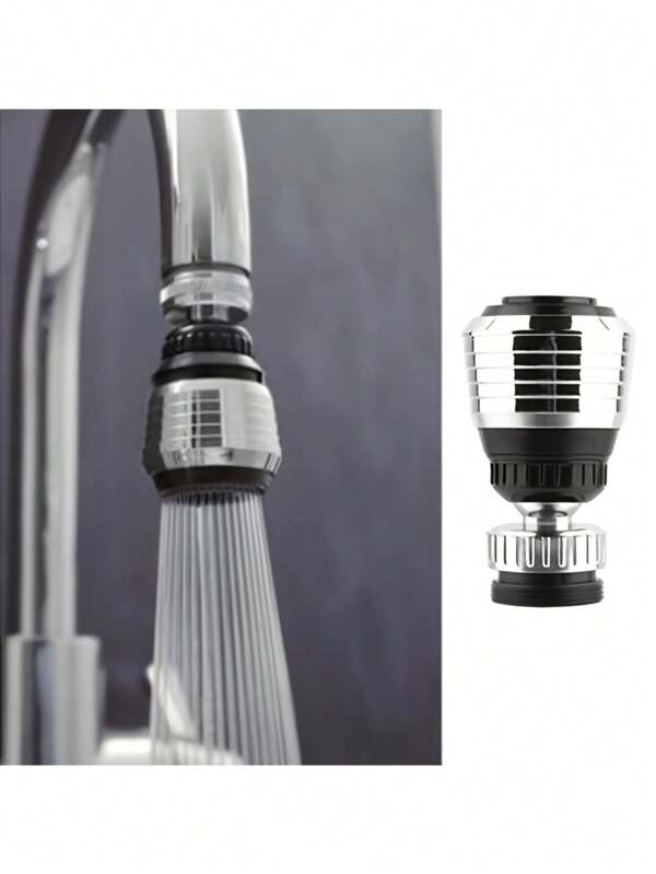 1 Stück 360 Grad drehbarer Küchenhahn Perlator, wassersparender Diffusor Sprühdüse Filter Adapter