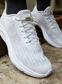 ZHENTOR 1 双弹性免系带鞋带，适合成人、儿童、老年人、运动鞋平底鞋带、运动鞋带、运动鞋带 - 白色 - 查看 2