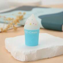 Gọt bút chì kem hoạt hình Máy mài bút chì kem hình nón dễ thương Máy mài bút chì kem cho trẻ em Quà tặng văn phòng phẩm - Nhiều màu - Xem 10