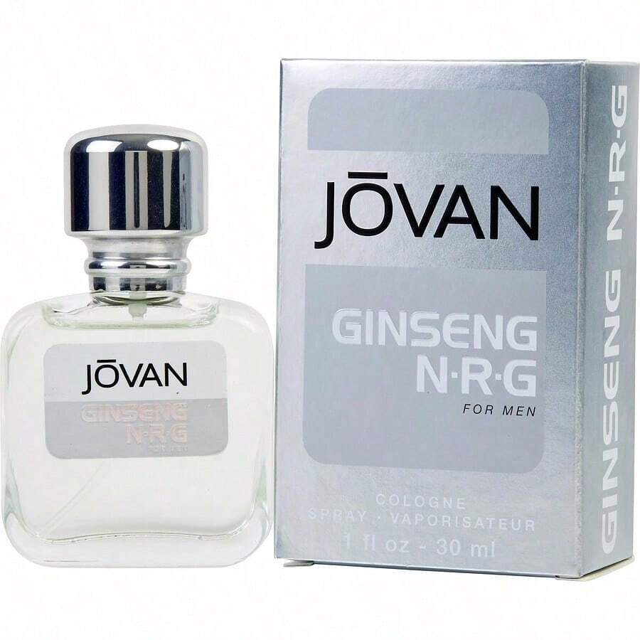 Jovan Ginseng N-R-G By Jovan Men Bergamot, Amalfi Lemon, Tea, Woodsy Notes, Jasmine Cologne Spray 1 Oz - Clear - View 1