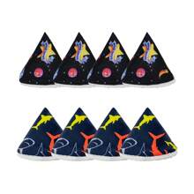 Lot de 12 protections pour pipi de bébé garçon, accessoires de changement de couches, couvertures pour pipi réutilisables, bonnet pour pipi de bébé garçon pour nouveau-nés, motif étoiles et fleurs, couleur aléatoire