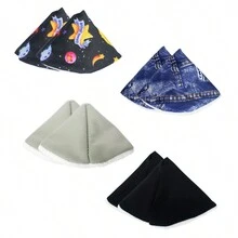 12 Pcs Baby Boy Pee Shield Diaper Changing Accessory Reusable Pee Covers Baby Boy Pee Cap For Newborn Boys, Stars Flowers Design Random Color - Multicolor - View 5