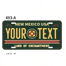 Custom Your Text Metal Plate United States Tin Sign Plate Customized Text Personalized Name Hawaii Poster For Bar Cafe 12x6 Inch Gifts Birthday Graduation - A - View 8