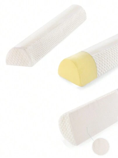 Memory Foam Crib Guardrail, Suitable For Toddlers And Adults, Soft Portable Side Bed Guard Bumper, With Washable Zipper Cover, Suitable For Cribs/Toddler Beds, Non-Slip, Easy To Install