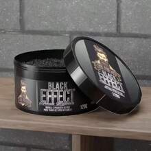 Look For Men Modeling Wax Colorless Shine Effect Moisturizing Caramel Moisturizing Matte Effect Memory Effect Black Darkening Of Beard And Hair Strands Ultra Hold - 黑色 - 查看 1