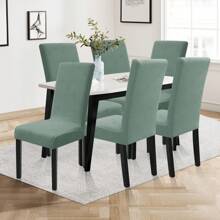 Ystyle Chair Covers With Backrest 2/4/6 Pieces, Stretch Chair Covers Living Room Kitchen, Universal Stretch Chair Covers, Modern Anti-Scratch Cat Chair Covers - Pastel Green - View 2