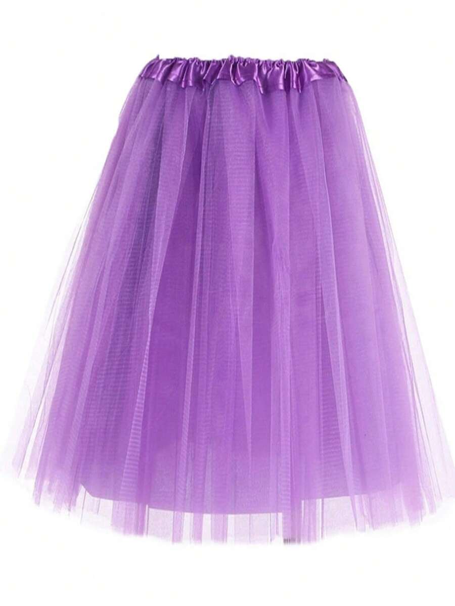 JOPHY & CO. 1/6 Adult Tutu Set In Tulle Party Dance (Code 716) - Purple 40cm - View 1