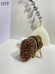 闪亮钻石晚装包闪光手提包亮片装饰新奇包迷人舞会便携包，插槽小钱包包，商务休闲商务包，户外包，假日女士包，女士包，女包，白领工人水钻包，水钻包晚装包，晚宴包仿珍珠，水钻派对女孩包，新娘派对包，婚礼包