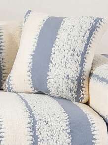 1pc Atmosphere Velvet Streaks Sofa Slipcover,Universal Non-Slip Pet-Friendly Sofa Mat, Protector For Living Room & Office Decor - Multicolor - View 28