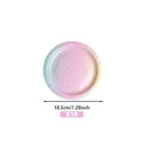 10pcs/20pcs/50pcs, Rainbow Color Party Tableware Set Disposable Paper Plates Napkins Cups. Gold Dot Colored Tableware For Boys Girls Baby Birthday Shower Wedding Party