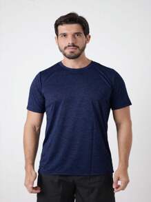 Men T-Shirts - Blue - View 2