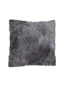 Home Elephant 2-Piece Soft And Padded Decorative Cushions - 黑色 - 查看 2