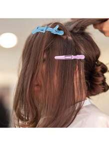 6/10pcs Multi-Function Hair Styling Sectioning Clips Alligator Clips For Hairstylists, Professional Beauty Salons, Women Hair Clips, Plastic Anti-Slip Hair Clips,Hair Accessories ,Hair Styling Tools - Multicolor - View 6