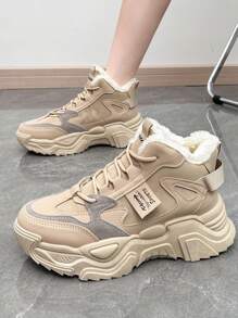 Nuevos zapatos deportivos de moda casual para mujeres, simples y elegantes, versátiles, ligeros, antideslizantes, para senderismo al aire libre, zapatos deportivos para correr, con un adorable estilo retro, cómodos y cálidos zapatos deportivos para mujeres