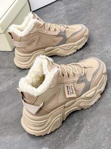 Nuevos zapatos deportivos de moda casual para mujeres, simples y elegantes, versátiles, ligeros, antideslizantes, para senderismo al aire libre, zapatos deportivos para correr, con un adorable estilo retro, cómodos y cálidos zapatos deportivos para mujeres