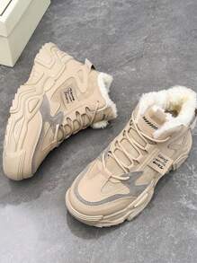 Nuevos zapatos deportivos de moda casual para mujeres, simples y elegantes, versátiles, ligeros, antideslizantes, para senderismo al aire libre, zapatos deportivos para correr, con un adorable estilo retro, cómodos y cálidos zapatos deportivos para mujeres