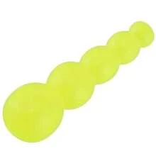 20 piezas de accesorios de pesca con cuentas de varias colores apiladas, cuentas de tope con forma de calabaza para pesca de depredadores
