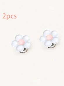 1pc/2pcs Nút bồn cầu hình hoa Nút van xả bồn cầu, Làm móng tay cho phụ nữ, Thiết bị hỗ trợ đa năng hình hoa độc đáo cho bồn cầu, phòng tắm, tủ và tay nắm ngăn kéo có keo dán hai mặt, Nút bồn cầu, Dụng cụ nhấn bồn cầu - Nhiều màu - Xem 11