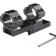 1 chiếc Giá đỡ đèn pin kẹp ống tích hợp bằng hợp kim nhôm - màu đen - Xem 5