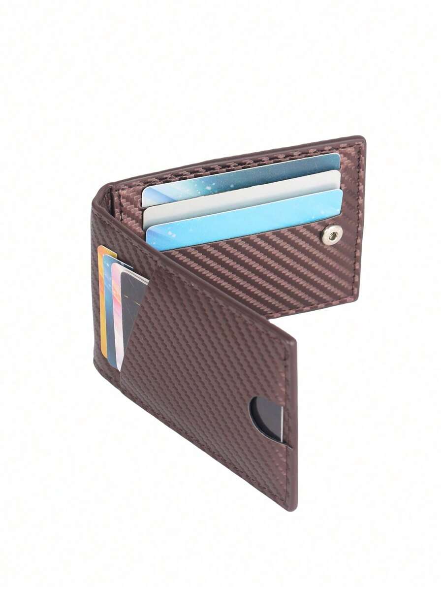 MONOCARBON Kohlefaser Geldklammer - Minimalistischer Geldhalter Medium In Matt